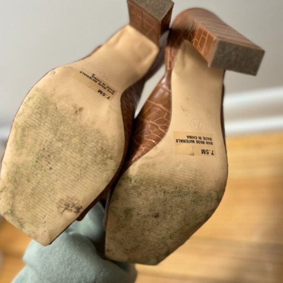 Light Brown Mules - Picture 6 of 12
